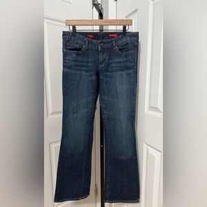 Express Dark Stella Boot Leg Boot Cut Jeans‎ 6R